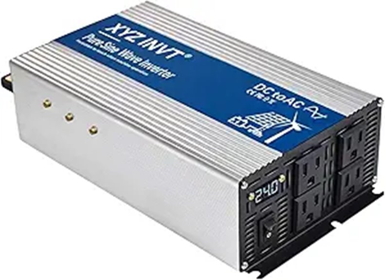 2000W Pure Sine Wave Inverter with LED Display