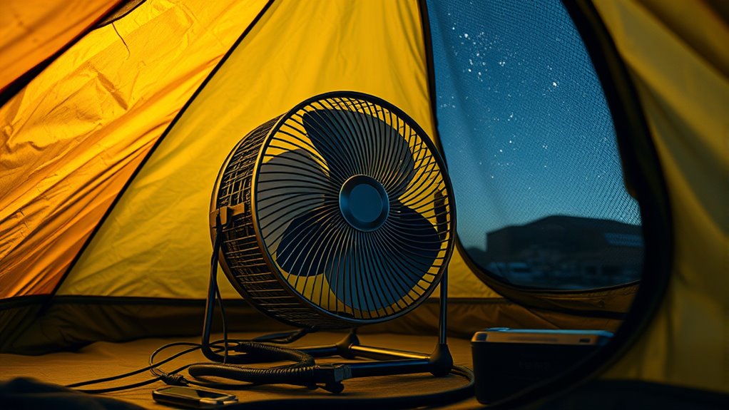 high power portable fan considerations