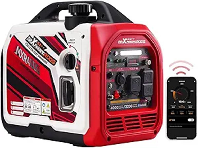 maXpeedingrods 4000W Portable Inverter Generator