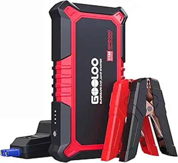 GOOLOO GP2000 Jump Starter 2000A Portable Car Battery