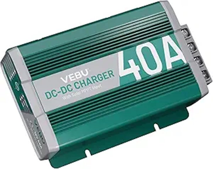 12V 40A DC-DC Solar Battery Charger with MPPT