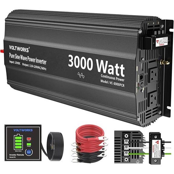3000W Pure Sine Wave Inverter for RV and Solar