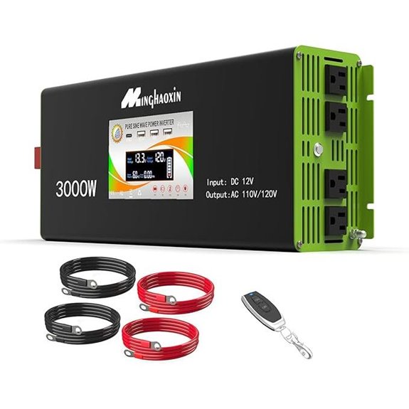 3000W Pure Sine Wave Power Inverter with USB