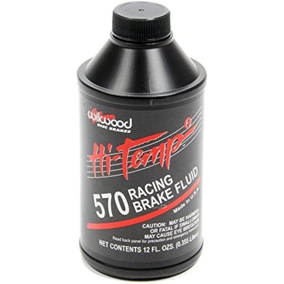 Wilwood Brake Fluid 570 Hi-Temp Racing DOT 3 12 oz Bottle Each