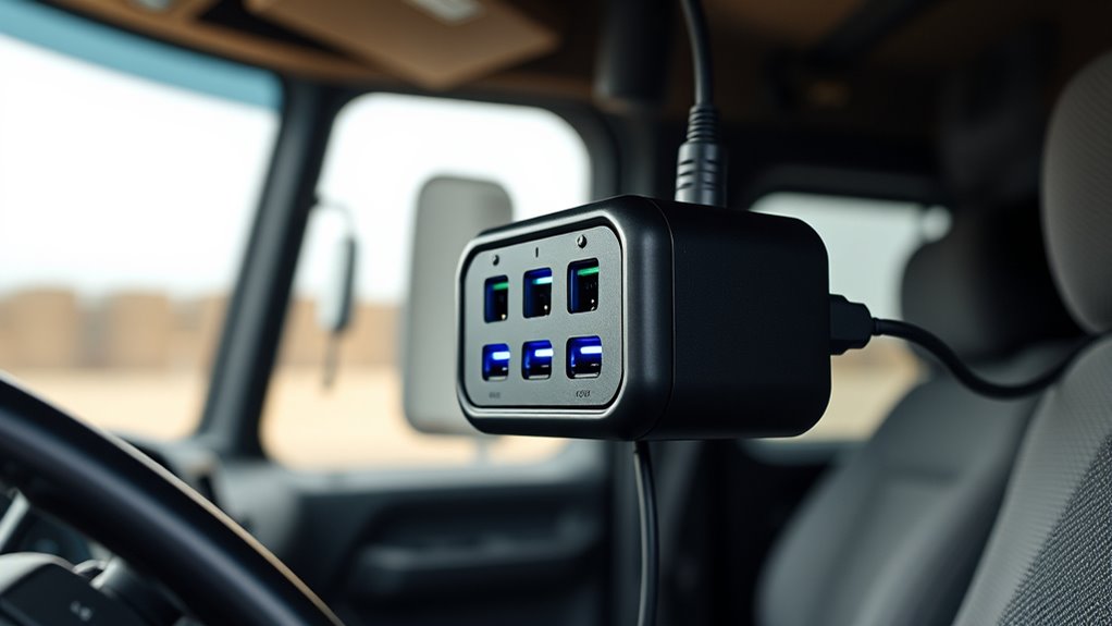 high wattage truck charger