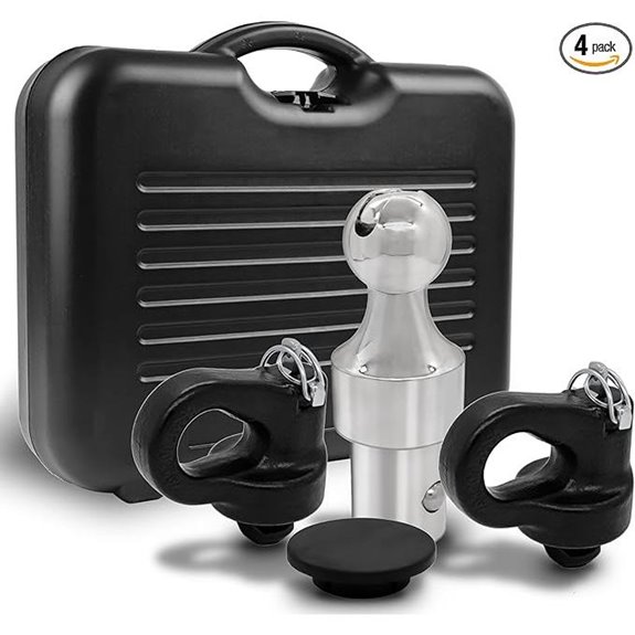 Puck Hitch Ball Kit for Ford Chevy GMC Nissan