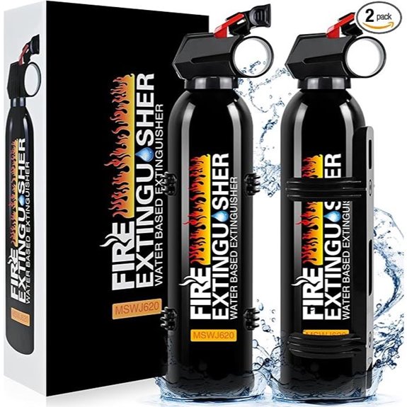 Fire Extinguisher for Home and Vehicle (2-Pack)