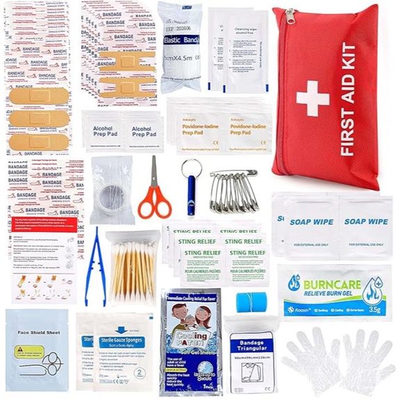 First Aid Kit for Home Car Travel Outdoor Use