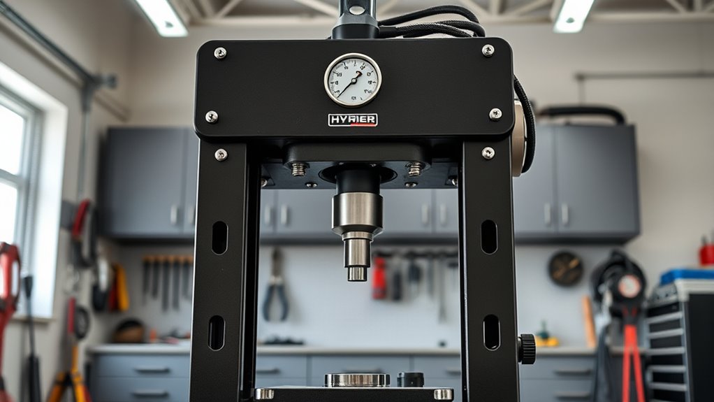 home garage hydraulic press considerations