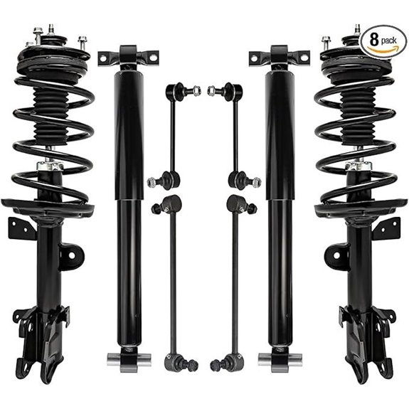 Detroit Axle 8pc Honda Pilot Suspension Kit