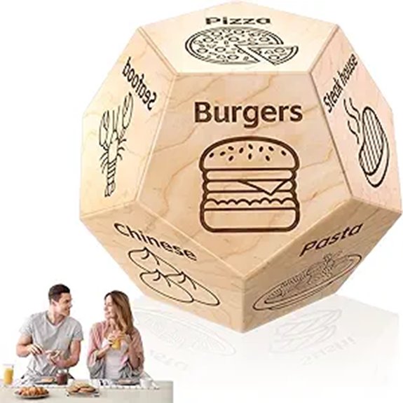 Stocking Stuffers for All Ages: Gag Food Dice Gifts
