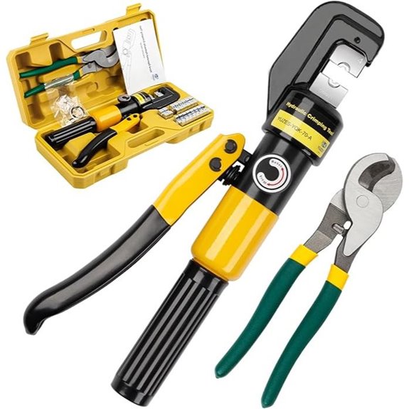 YUZES Hydraulic Crimping Tool and Cable Cutter
