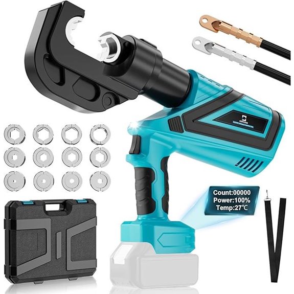 Hydraulic Cable Crimping Tool for Makita Batteries