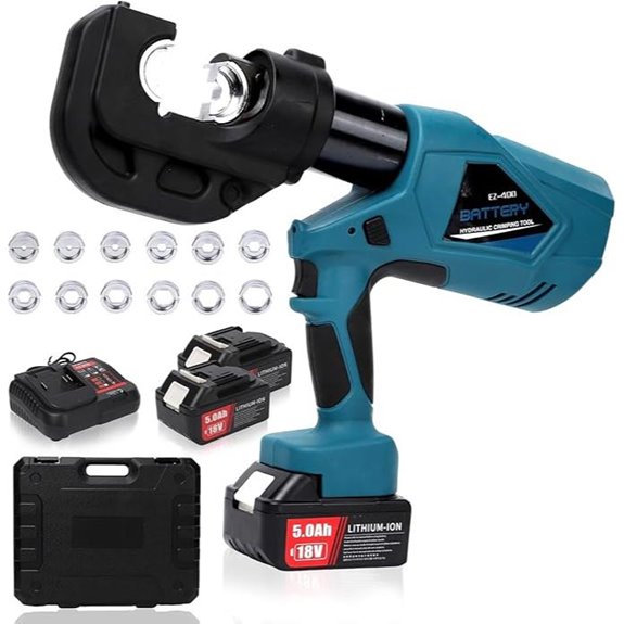 Hydraulic Crimping Tool Kit for Copper and Aluminum