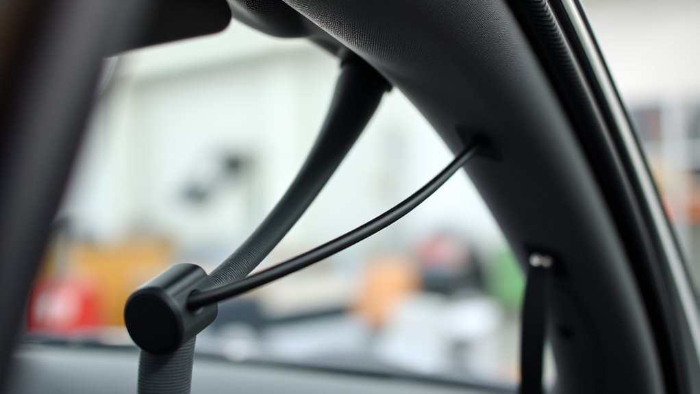 identify airbag markings safely