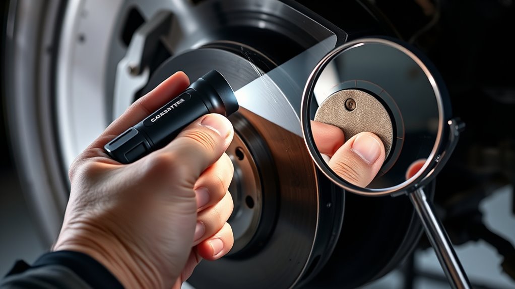 improve brake inspection visibility