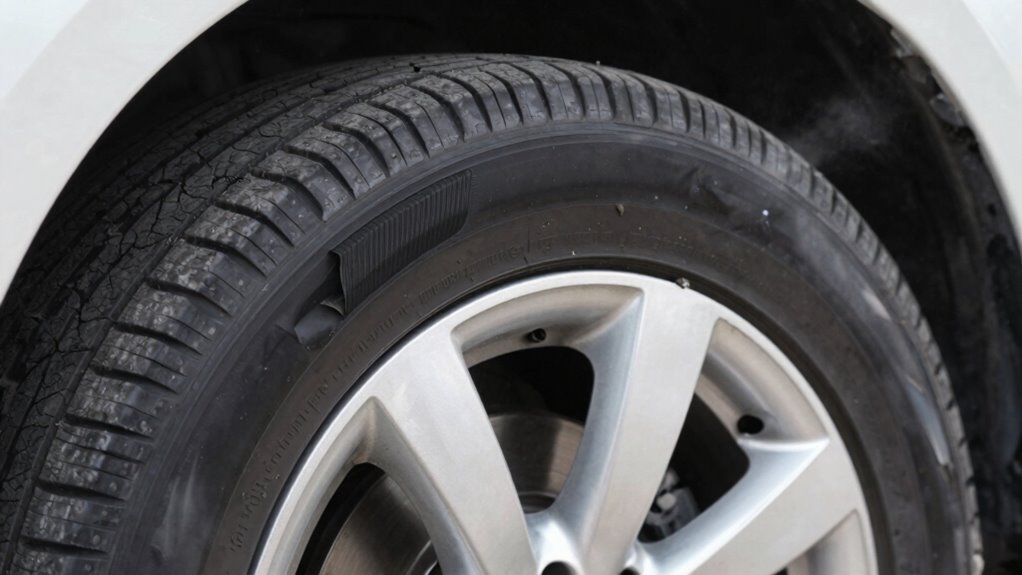 incorrect low pressure tire mounting