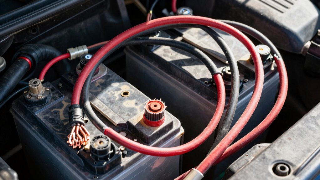 incorrect wiring causes battery drain