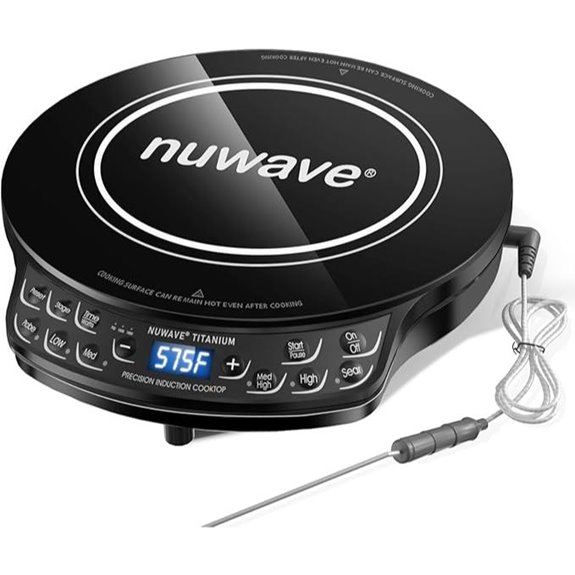 Nuwave Induction Cooktop with Digital Probe and Temps