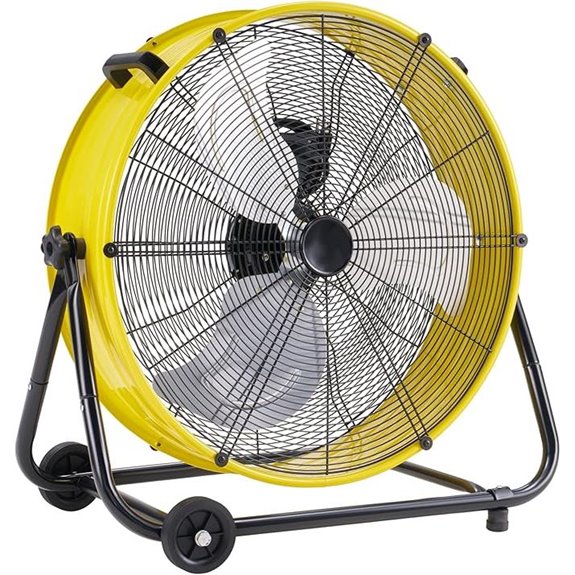 Albott 30 Industrial Floor Fan with Wheels