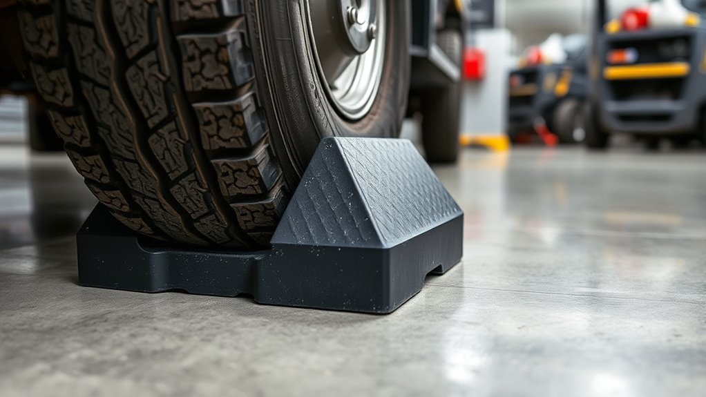 inspect replace store chocks