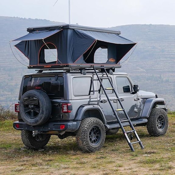 Roof Top Hard Shell Tent for Jeep SUV Camping