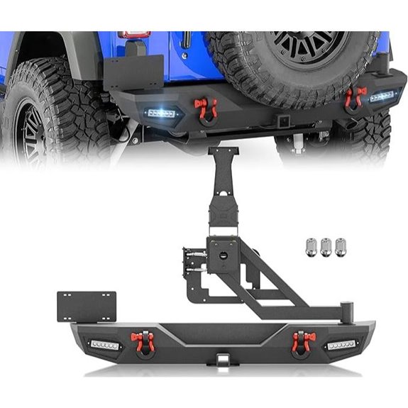 Jeep Wrangler JK/JKU Rear Bumper with Spare Tire