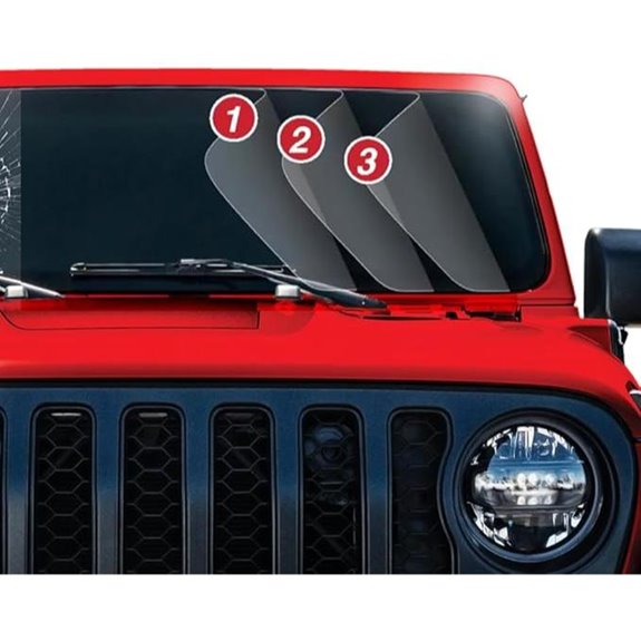 Windshield Defense Kit for Jeep Wrangler (2018+)