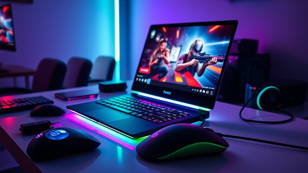 key gaming laptop features