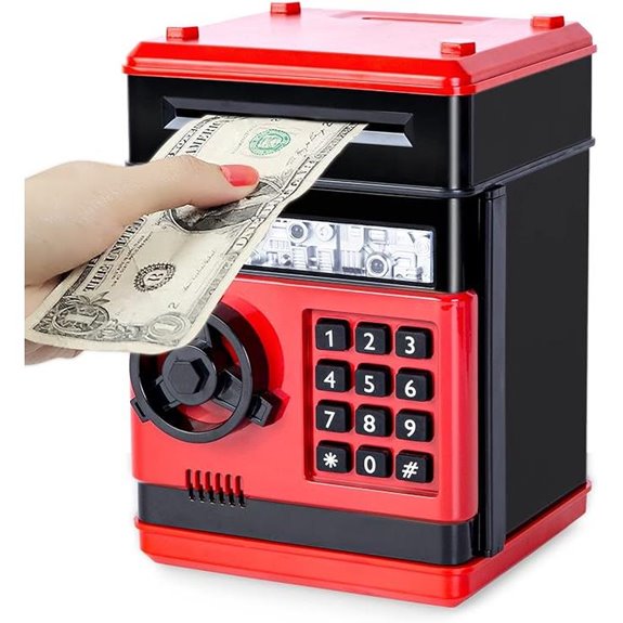 kids coin bank with atm