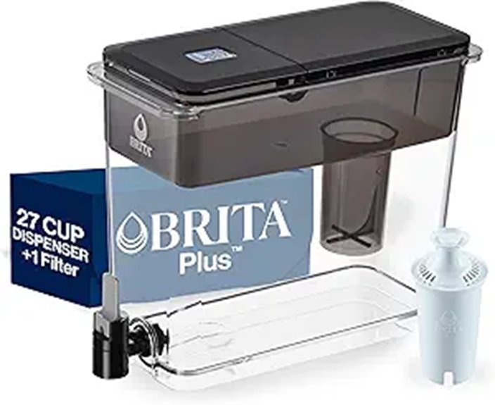 Brita UltraMax Water Dispenser with Filter 27 Cups