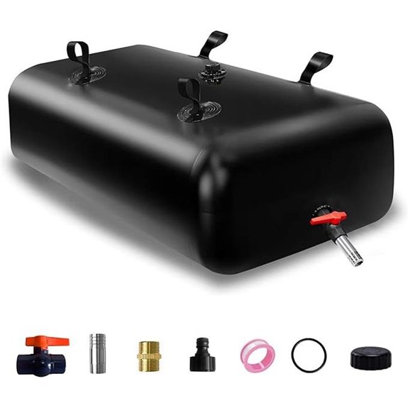 Foldable 113L Water Storage Container for Emergencies