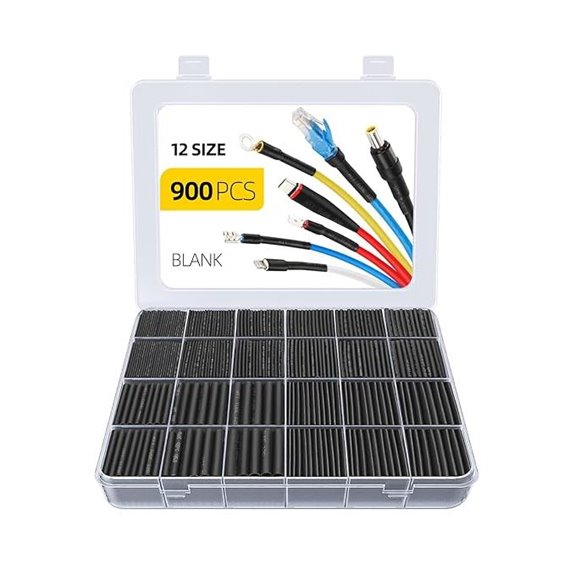 Eventronic 900PCS Heat Shrink Tubing Kit