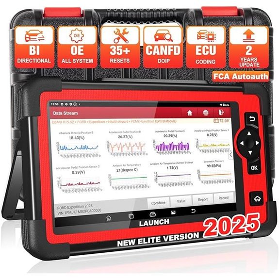 LAUNCH X431 CRP919E OBD2 Scanner with Full Features