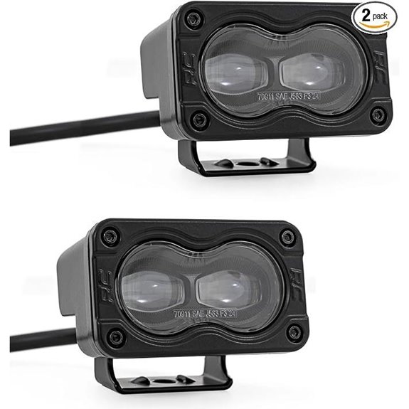 Rough Country 3 SAE LED Fog Light Kit