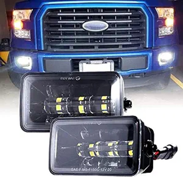BICYACO LED Fog Lights for Ford F150/F250/F350 Set