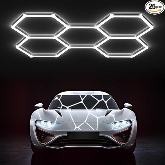 Hyperlite Gen 2 Hexagon Garage LED Lights