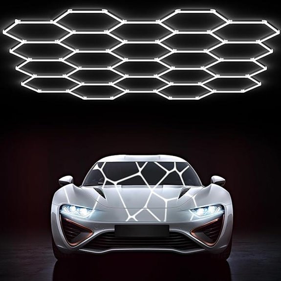 Hyperlite Gen 2 Hexagon Garage LED Lights