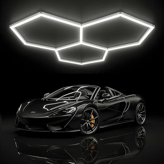 Neatfi LED Hexagon Garage Lights (3 Pack)