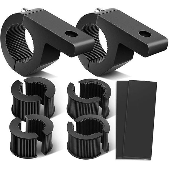 Nilight 90027B 2PCS LED Light Bar Mounting Kit