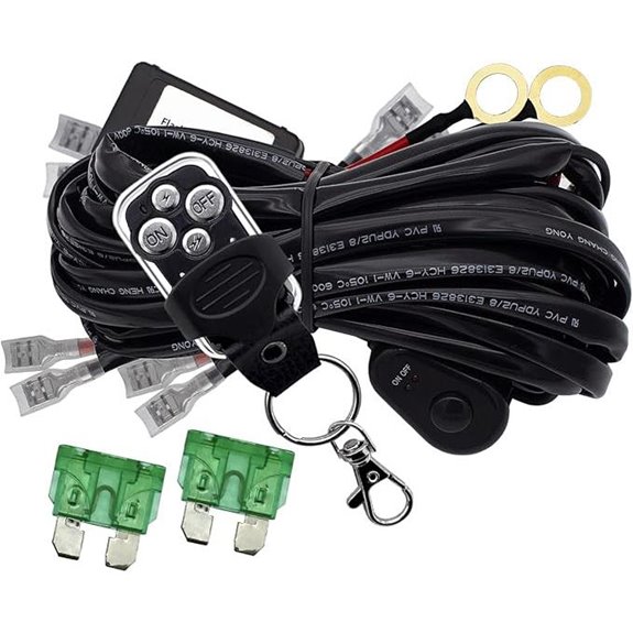 LED LED Lights Bar Wiring Harness Kit with Switch