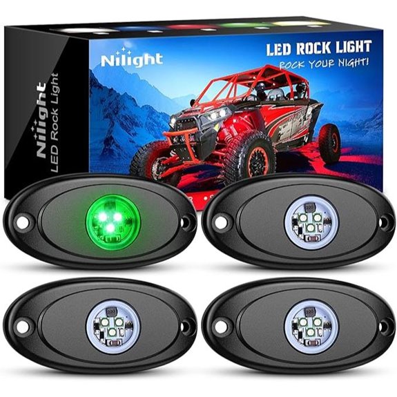 led rock light pods