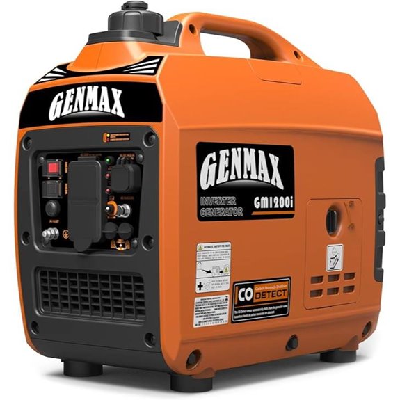 GENMAX EPA Compliant Lightweight Backup Generator