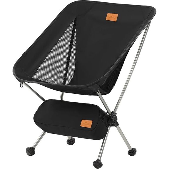 Naturehike Ultralight Camping Chair with Folding Design