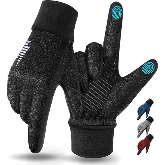 Rivmount Lightweight Touch Screen Winter Gloves