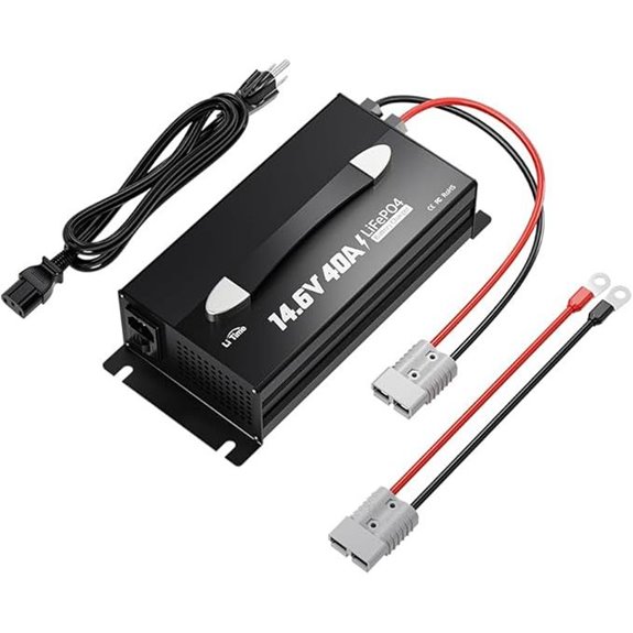 LiTime 14.6V 40A Lithium Battery Charger for RVs