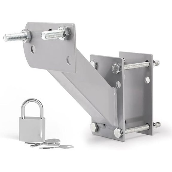 BUNKER INDUST Spare Tire Mount with Lock