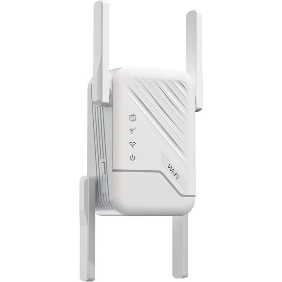 WiFi Extender Signal Booster with Ethernet Long Range