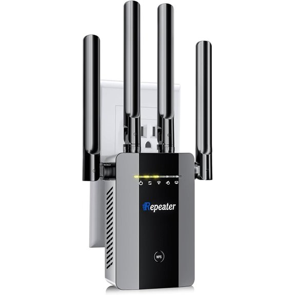 WiFi Extender Signal Booster Long Range Ethernet Port