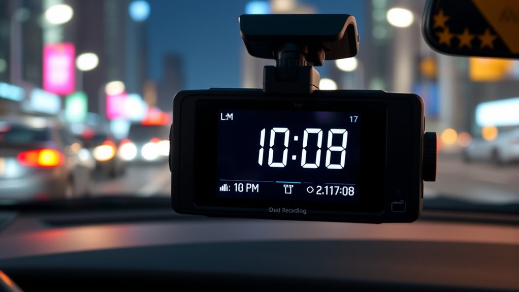 loop recording and timestamp accuracy